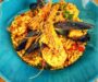 Spanish seafood paella 🦐